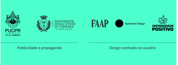 Formações acadêmicas de Guilherme Pereira: Design Gráfico e Publicidade — base para Design Lead e Product Designer
